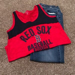 Boston Red Sox Tank Top, Size L (NWOT)